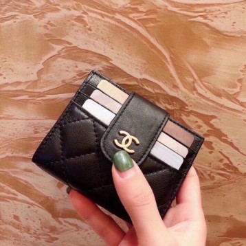 ChaneL・レザー コンチネンタルウォレット 財布 折財布